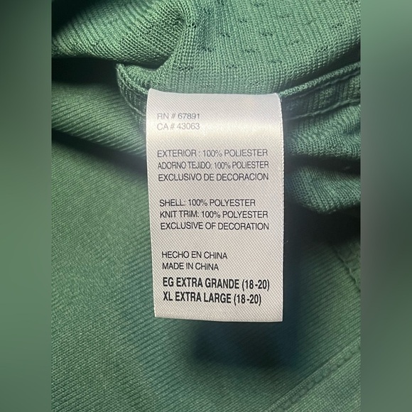 NFL Authentic NY Jets Kids On Field Jersey #11 Kerley,Green,Size Youth XL 18/20 - Picture 10 of 11